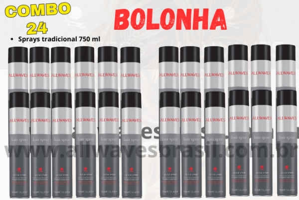KIT BOLONHA - 24 sprays tradicional de 750 ml